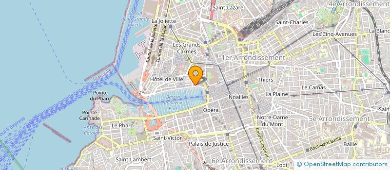 localisation de l'entreprise MONSIEUR ANTOINE CALEGARI à MARSEILLE