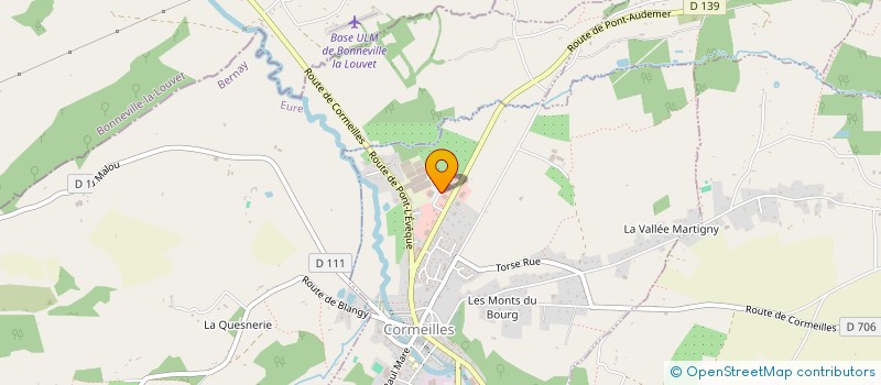 localisation de l'entreprise MONSIEUR ANTOINE CALICETTI  CORMEILLES