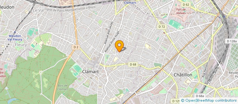localisation de l'entreprise MONSIEUR ANTOINE CALLEGARI à CLAMART