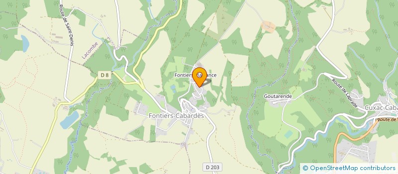 localisation de l'entreprise MONSIEUR ANTOINE CALLY  PENNAUTIER