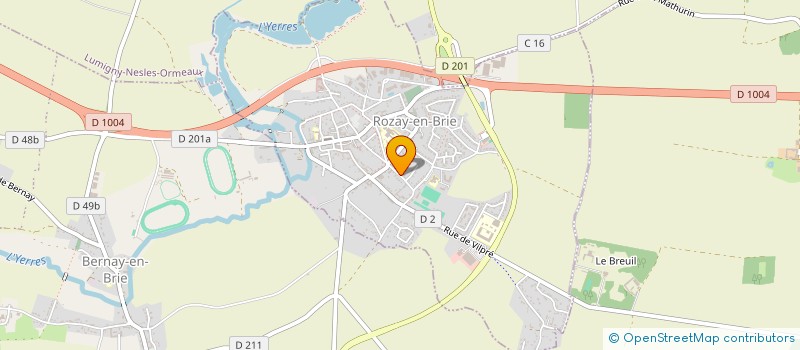 localisation de l'entreprise MONSIEUR ANTOINE CALVARRO  ROZAY-EN-BRIE