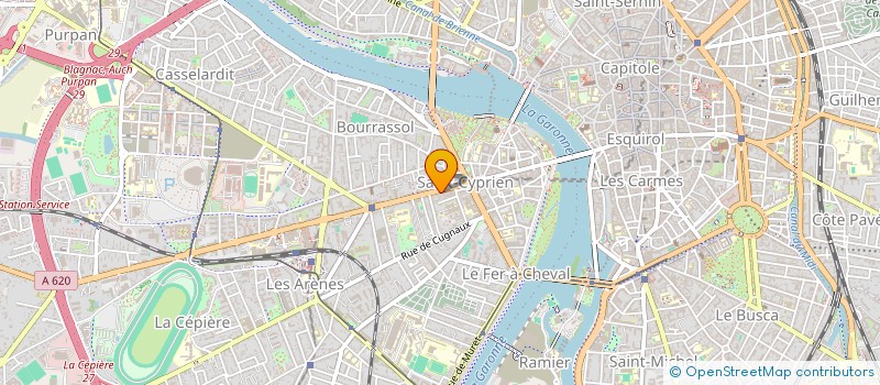 localisation de l'entreprise MONSIEUR ANTOINE CAMILLI à TOULOUSE