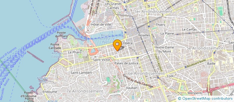 localisation de l'entreprise MONSIEUR ANTOINE CANARELLI à MARSEILLE
