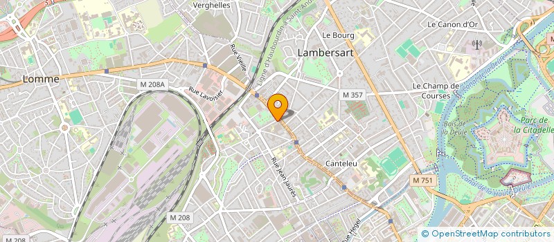 localisation de l'entreprise MONSIEUR ANTOINE CANAT  LILLE