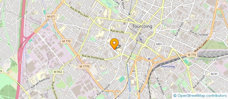 localisation de l'entreprise MONSIEUR ANTOINE CAPPOEN  TOURCOING