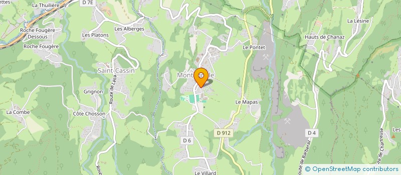 localisation de l'entreprise MONSIEUR ANTOINE CAPUTO  MONTAGNOLE