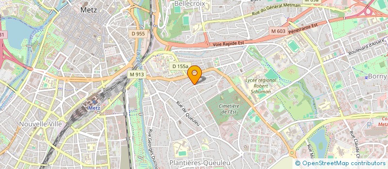 localisation de l'entreprise MONSIEUR ANTOINE CAQUARD  METZ