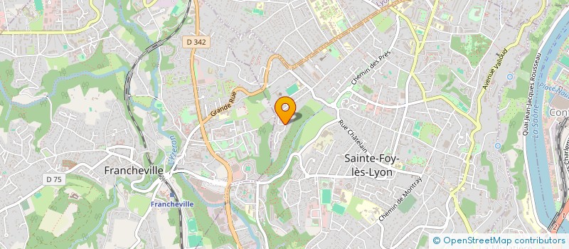 localisation de l'entreprise MONSIEUR ANTOINE CARACCI à SAINTE-FOY-LES-LYON