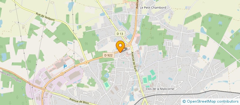 localisation de l'entreprise MONSIEUR ANTOINE CARBAJO  ROMORANTIN-LANTHENAY