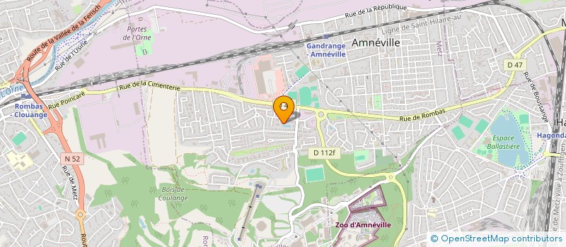 localisation de l'entreprise MONSIEUR ANTOINE CARIDI  AMNEVILLE