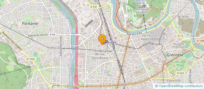 localisation de l'entreprise MONSIEUR ANTOINE CARLE  GRENOBLE