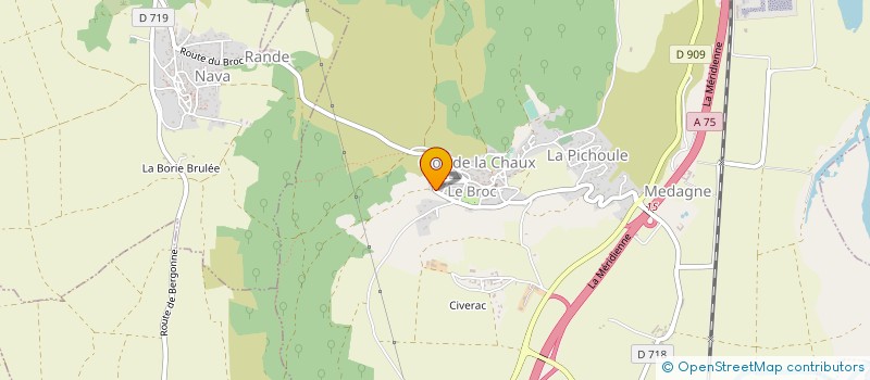 localisation de l'entreprise MONSIEUR ANTOINE CARNEIRO Y SEOANE à LE BROC