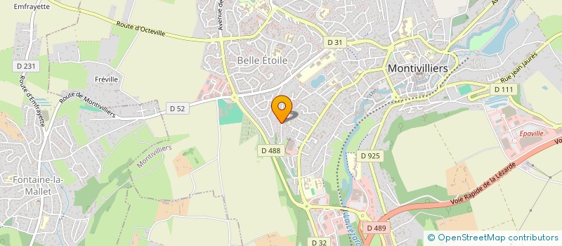 localisation de l'entreprise MONSIEUR ANTOINE CARPENTIER à MONTIVILLIERS
