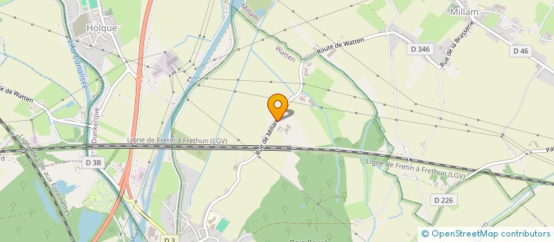 localisation de l'entreprise MONSIEUR ANTOINE CARRE  WATTEN