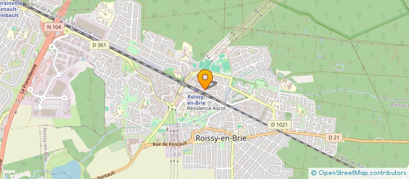 localisation de l'entreprise MONSIEUR ANTOINE CARRE  ROISSY-EN-BRIE