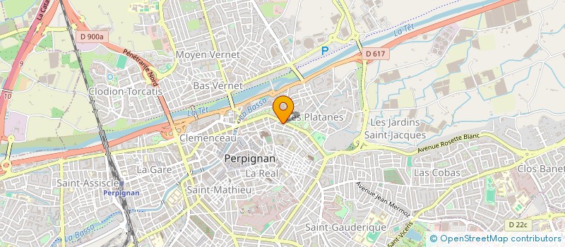 localisation de l'entreprise MONSIEUR ANTOINE CARRERAS  PERPIGNAN