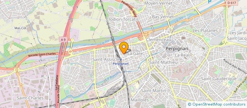 localisation de l'entreprise MONSIEUR ANTOINE CASALONGA  PERPIGNAN