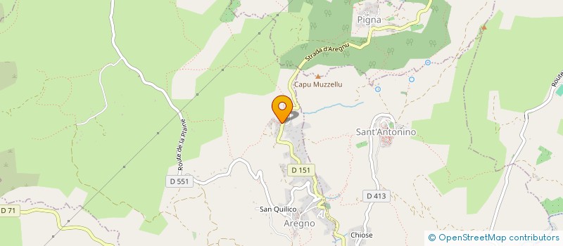 localisation de l'entreprise MONSIEUR ANTOINE CASALONGA à PIGNA