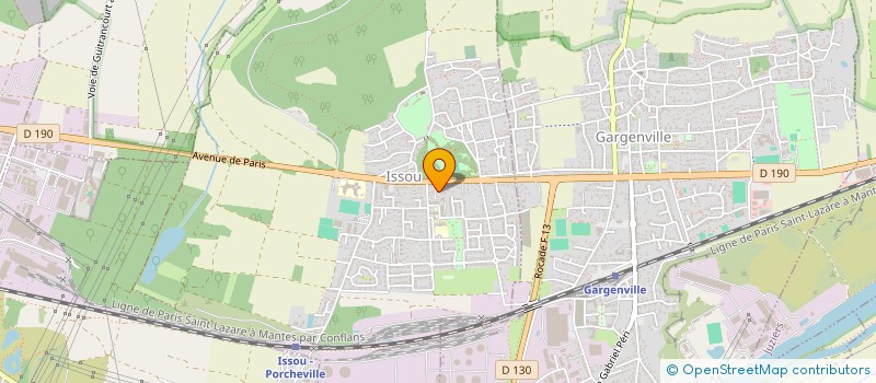 localisation de l'entreprise MONSIEUR ANTOINE CASTELLANA  ISSOU