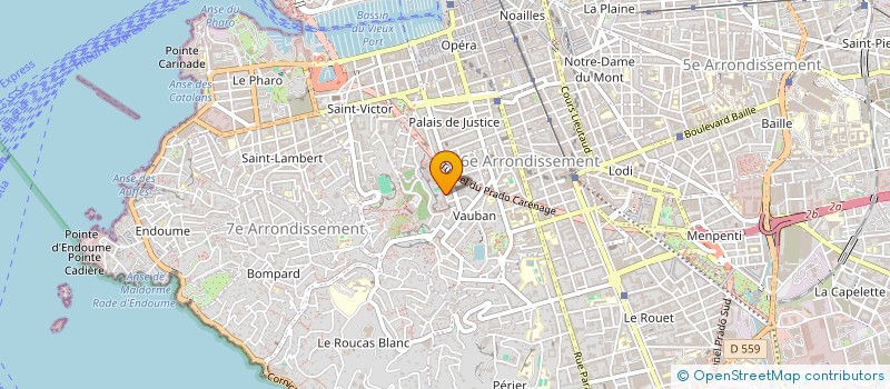 localisation de l'entreprise MONSIEUR ANTOINE CAUWEL à MARSEILLE