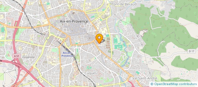 localisation de l'entreprise MONSIEUR ANTOINE CELERIER à AIX-EN-PROVENCE