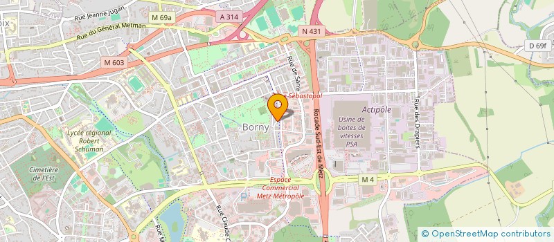 localisation de l'entreprise MONSIEUR ANTOINE CELIK  METZ