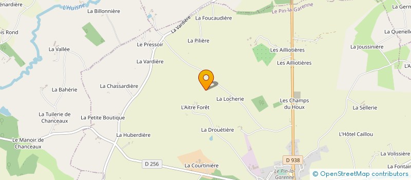 localisation de l'entreprise MONSIEUR ANTOINE CHABLE à LE PIN-LA-GARENNE