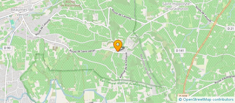 localisation de l'entreprise MONSIEUR ANTOINE CHABRAN  BEAUMES-DE-VENISE