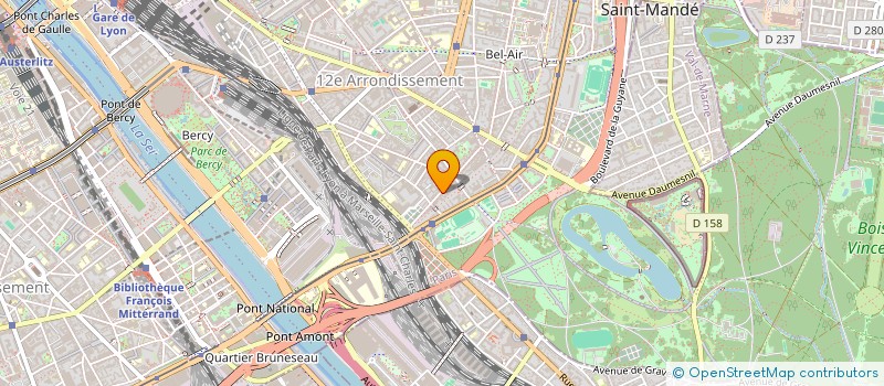 localisation de l'entreprise MONSIEUR ANTOINE CHACHIGNON  PARIS