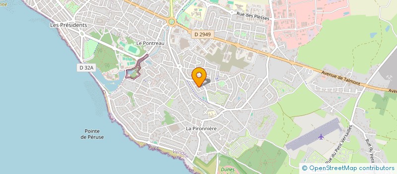 localisation de l'entreprise MONSIEUR ANTOINE CHAIGNEAU à LES SABLES D'OLONNE