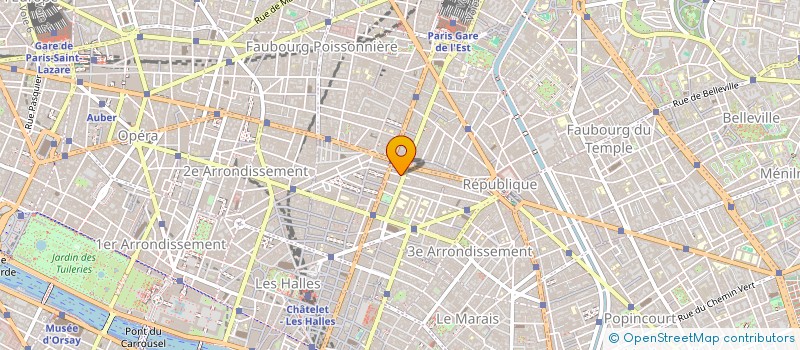 localisation de l'entreprise MONSIEUR ANTOINE CHAMBLIN  PARIS