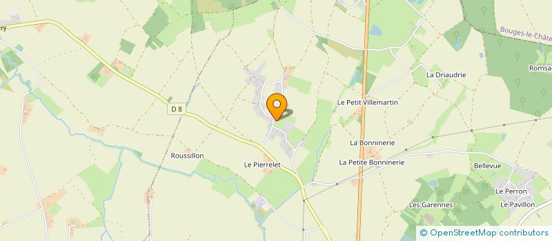 localisation de l'entreprise MONSIEUR ANTOINE CHAMBONNEAU à VATAN