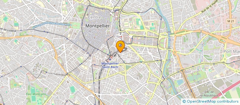 localisation de l'entreprise MONSIEUR ANTOINE CHAMUSSY à MONTPELLIER