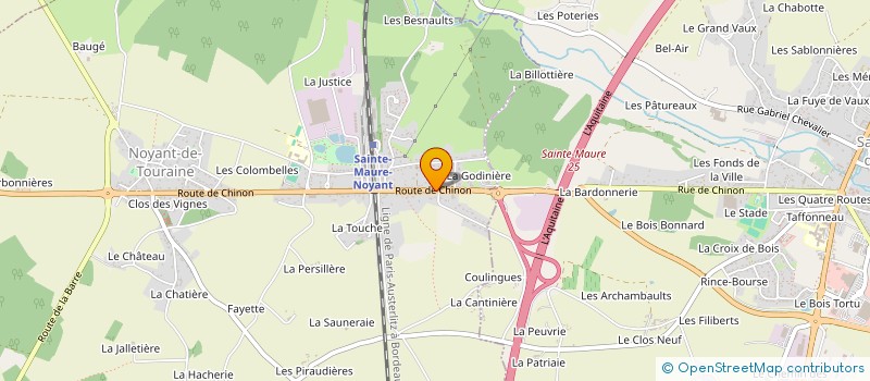 localisation de l'entreprise MONSIEUR ANTOINE CHANCA  NOYANT-DE-TOURAINE