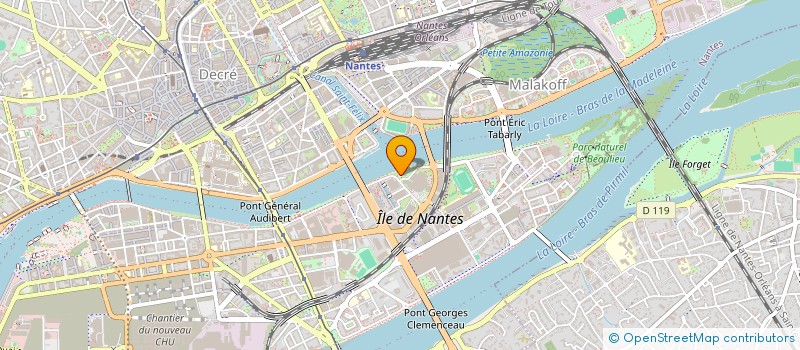 localisation de l'entreprise MONSIEUR ANTOINE CHANCERELLE  NANTES