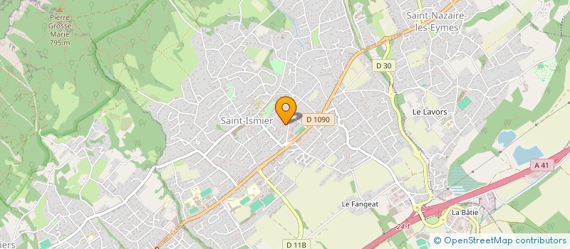 localisation de l'entreprise MONSIEUR ANTOINE CHANET  SAINT-ISMIER