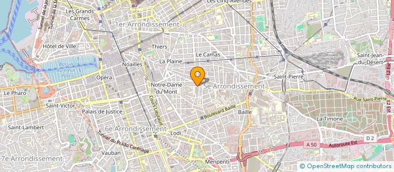 localisation de l'entreprise MONSIEUR ANTOINE CHANTELOUP à MARSEILLE