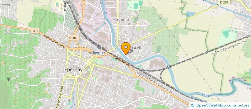 localisation de l'entreprise MONSIEUR ANTOINE CHAPELAY  EPERNAY