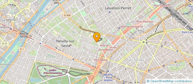 localisation de l'entreprise MONSIEUR ANTOINE CHARMOZ à NEUILLY-SUR-SEINE