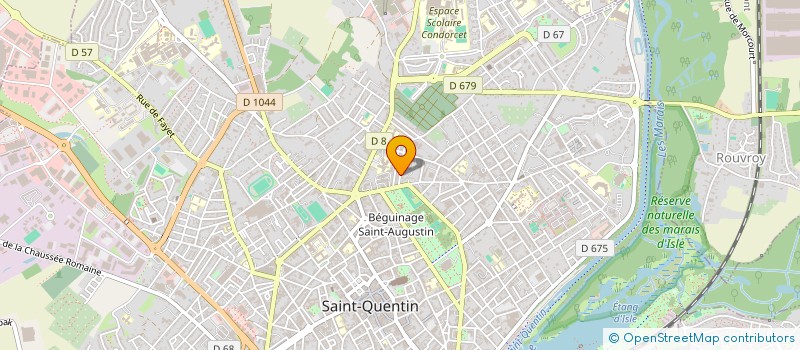 localisation de l'entreprise MONSIEUR ANTOINE CHARPENTIER à SAINT-QUENTIN