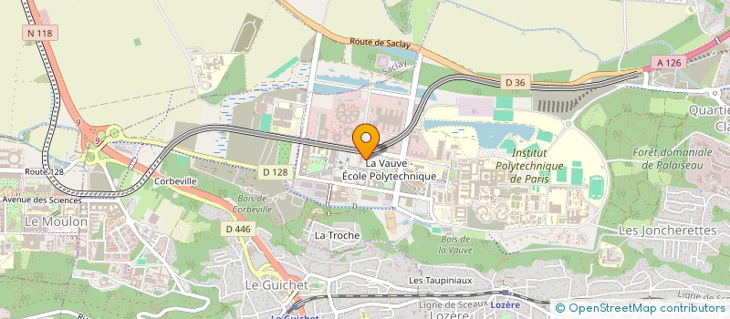 localisation de l'entreprise MONSIEUR ANTOINE CHARPENTIER à PALAISEAU