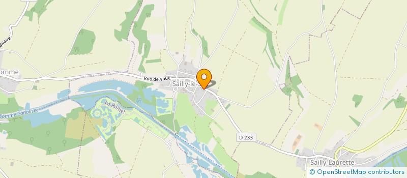 localisation de l'entreprise MONSIEUR ANTOINE CHARTON à SAILLY-LE-SEC