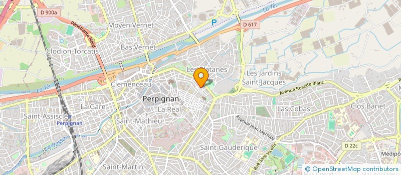 localisation de l'entreprise MONSIEUR ANTOINE CHARTREZ à PERPIGNAN