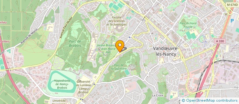 localisation de l'entreprise MONSIEUR ANTOINE CHAUD à VANDŒUVRE-LES-NANCY