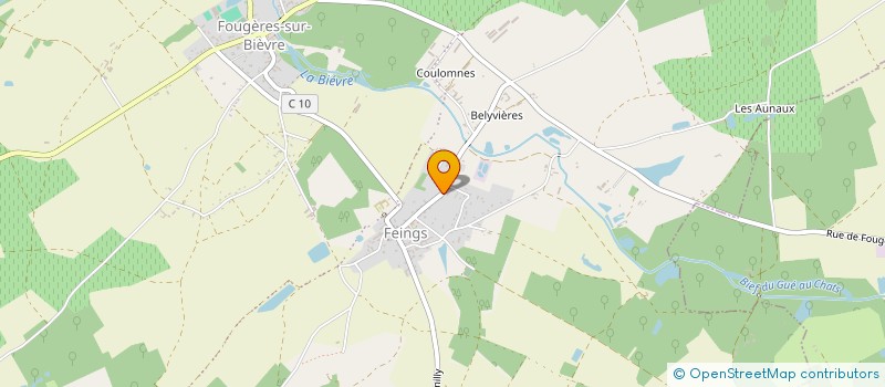 localisation de l'entreprise MONSIEUR ANTOINE CHAURIN  LE CONTROIS-EN-SOLOGNE