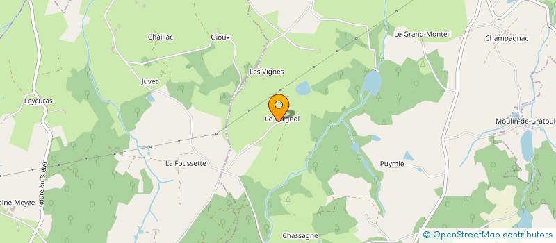 localisation de l'entreprise MONSIEUR ANTOINE CHAUVELOT à SAINT-PRIEST-LIGOURE