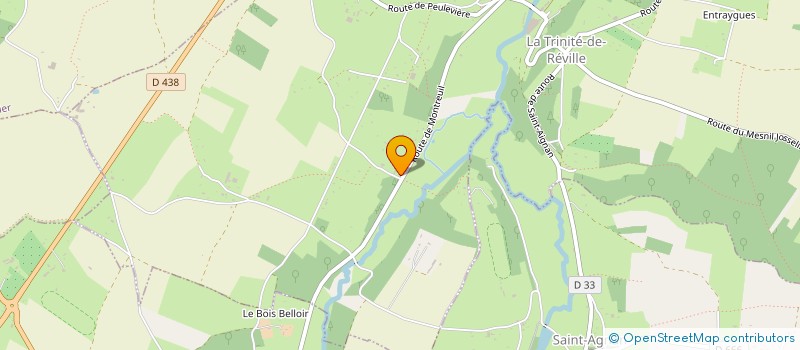 localisation de l'entreprise MONSIEUR ANTOINE CHAUVIN  MESNIL-EN-OUCHE