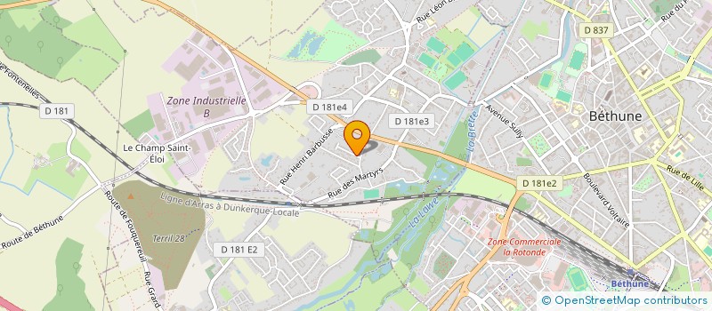 localisation de l'entreprise MONSIEUR ANTOINE CHAVATTE  ANNEZIN