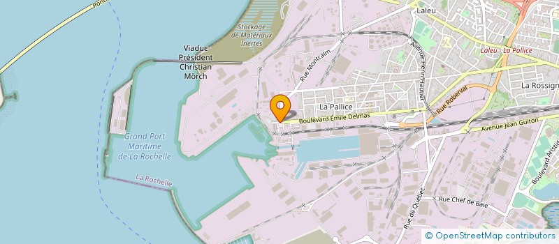 localisation de l'entreprise MONSIEUR ANTOINE CHESSON  LA ROCHELLE