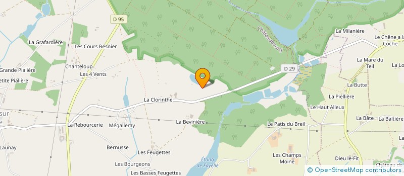 localisation de l'entreprise MONSIEUR ANTOINE CHEVRIER à CHATEAUBOURG